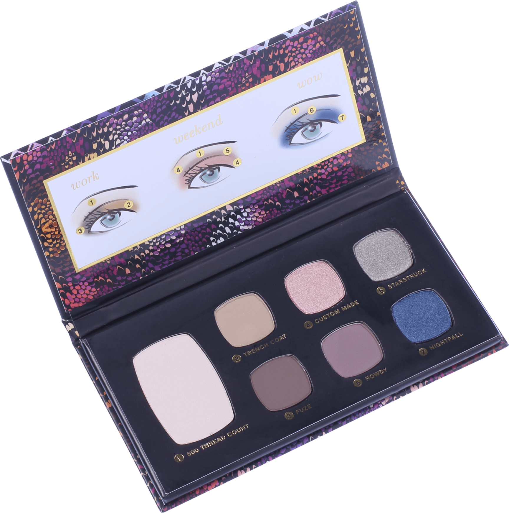bareMinerals Work, Weekend, Wow - Paleta de Sombras