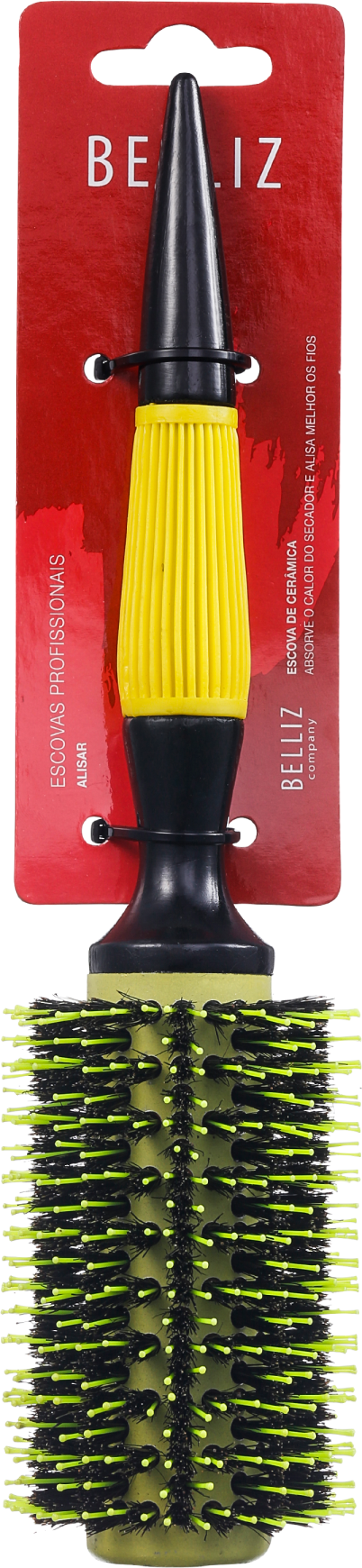 Belliz Pro Colors - Escova Cerâmica 33Mm
