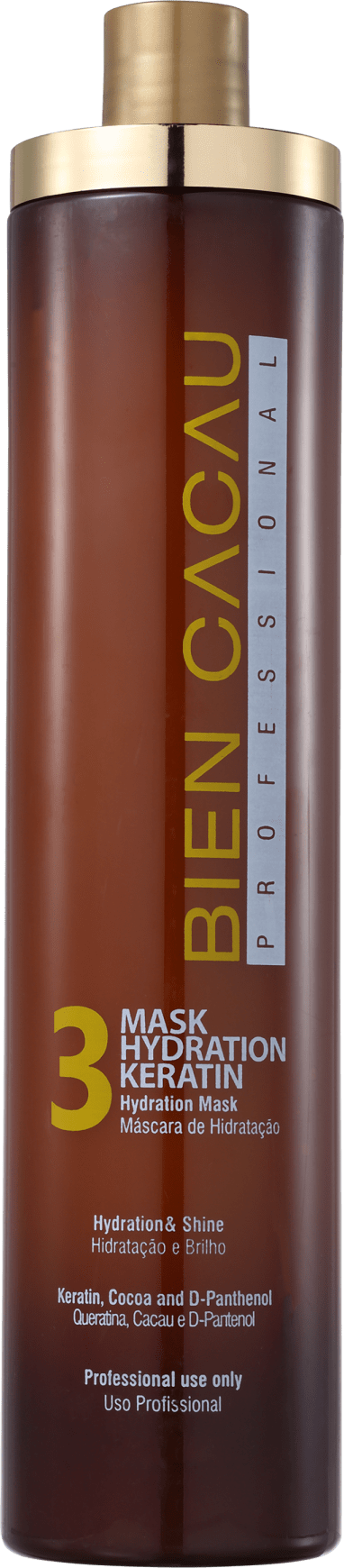 Bien Professional Bien Cacau Mask Hydration Keratin - Máscara de Hidratação 1000ml