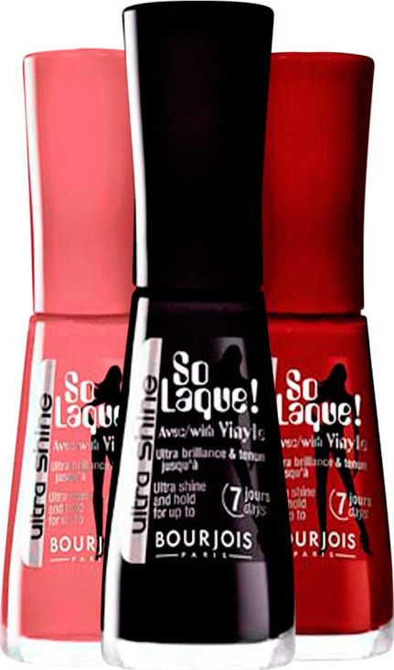 Kit Bourjois So Laque Ultra Shine Diva Chine Glamour de Esmaltes (3 produtos)