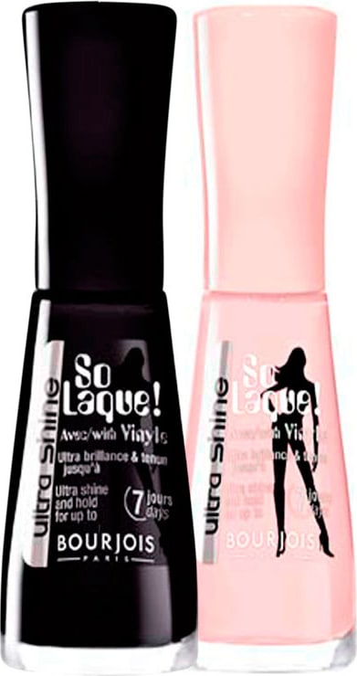 Kit Bourjois So Laque Ultra Shine Noir Lounge de Esmaltes (2 produtos)