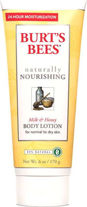 Burt's Bees Naturally Nourishin Milk & Honey Body Lotion - Loção Hidratante Corporal 170g