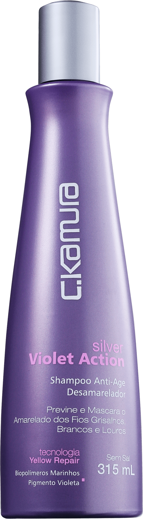 C.Kamura Silver Violet Action - Shampoo 315ml