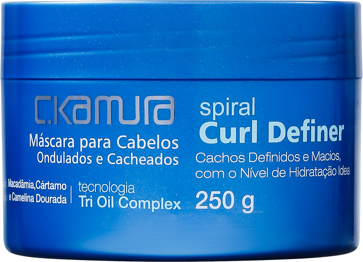 C.Kamura Spiral Curl Definer - Máscara de Tratamento 250g