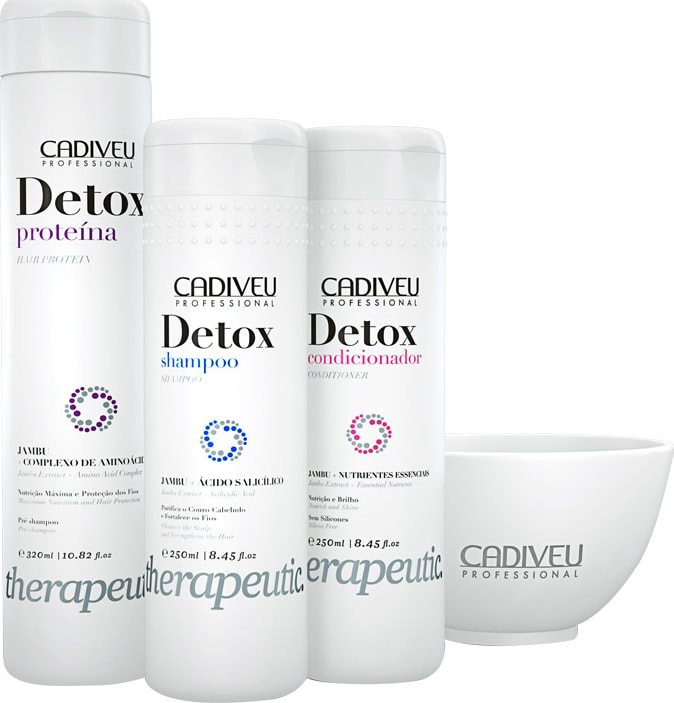 Cadiveu Professional Detox Home Care Kit (3 Produtos + Cumbuca)