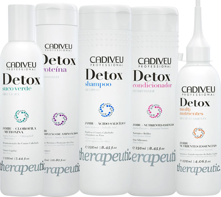 Cadiveu Professional Detox Therapeutic Care Kit (5 Produtos)