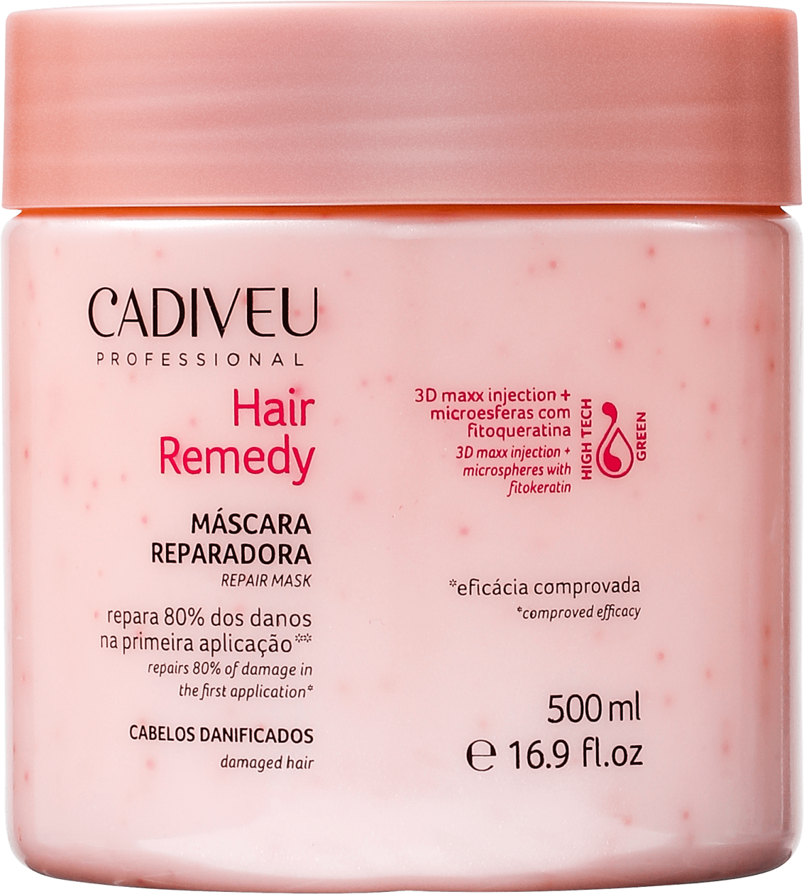Cadiveu Professional Hair Remedy Reparadora - Máscara 500ml