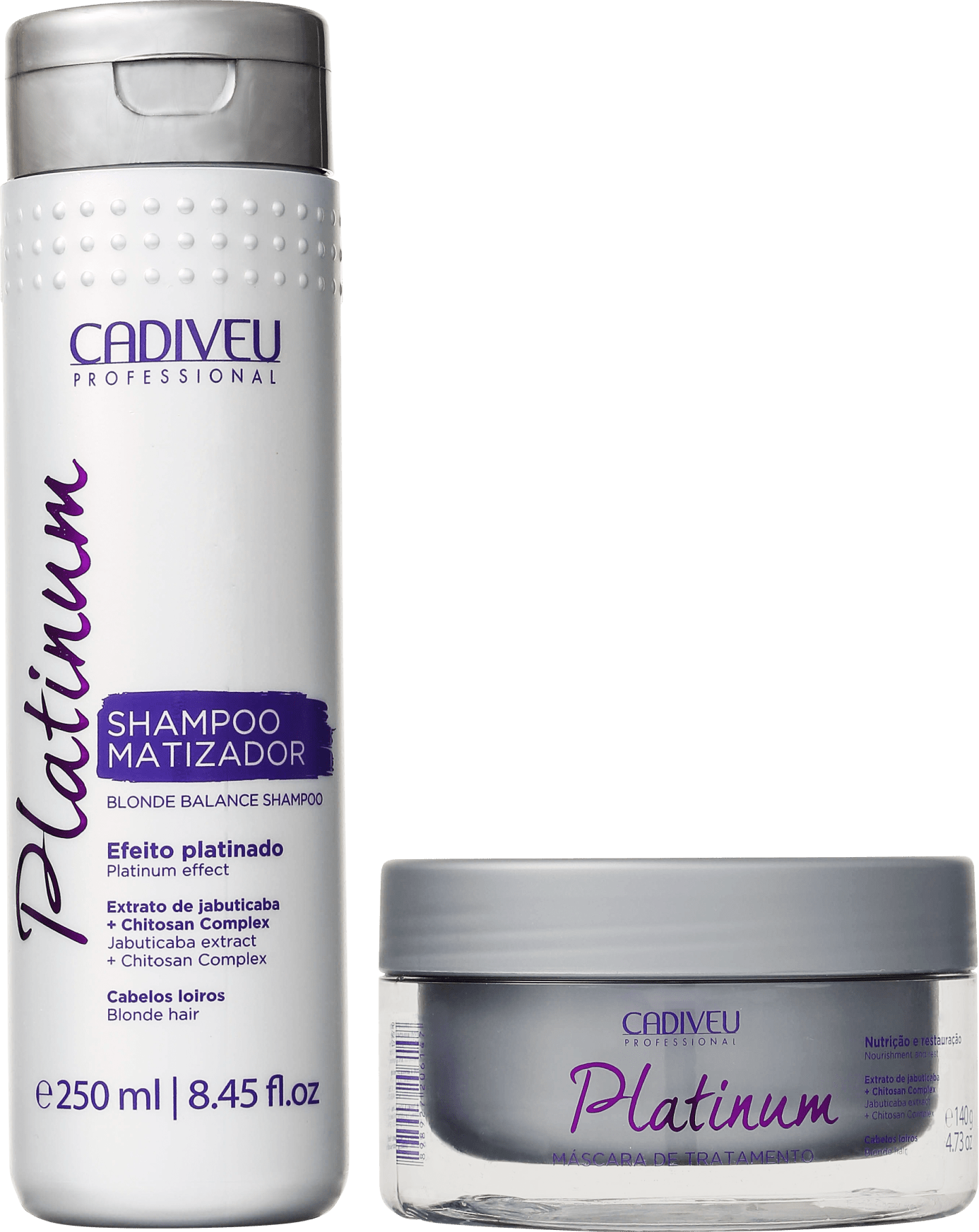 Cadiveu Professional Platinum Blonde Kit (2 Produtos)