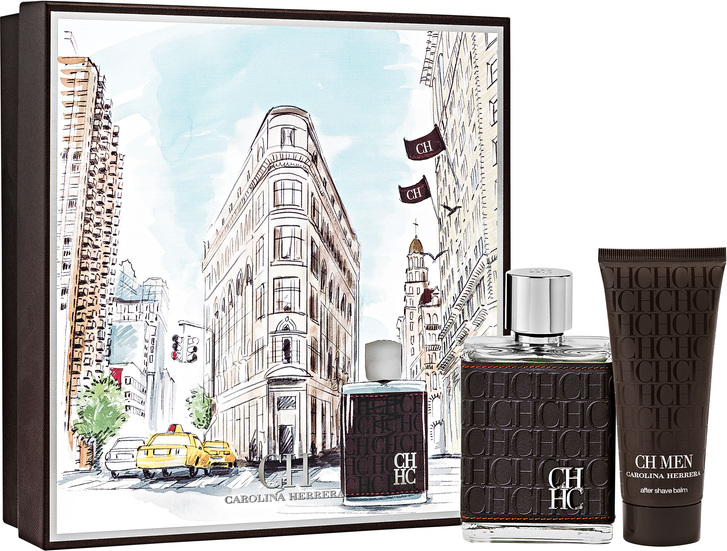 Conjunto CH Men Carolina Herrera Masculino - Eau de Toilette 100 + Pós-Barba 100ml