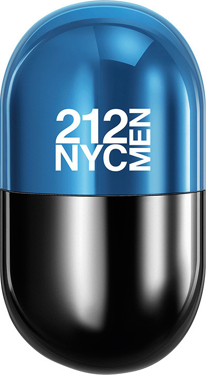 212 Men Pills Carolina Herrera Eau de Toilette - Perfume Masculino 20ml