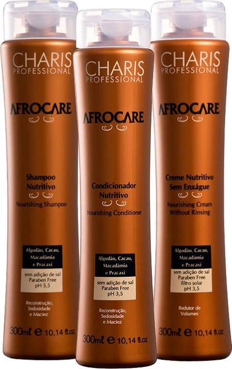 Charis Afrocare Finalização Nutritiva Kit (3 Produtos)