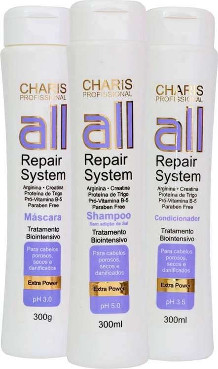 Charis All Repair System Kit (3 Produtos)