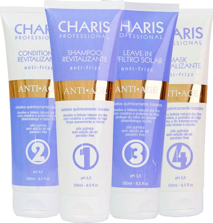 Charis Anti Age Kit Completo (4 Produtos)