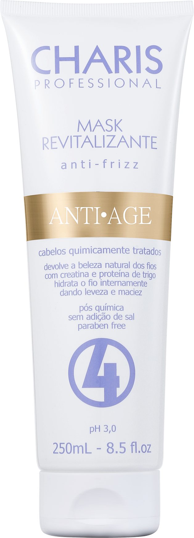 Charis Anti Age Máscara Revitalizante - Máscara de Tratamento 250ml