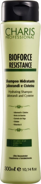 Charis Bioforce Resistance Shampoo Hidratante Jaborandi e Cisteína - Shampoo 300ml