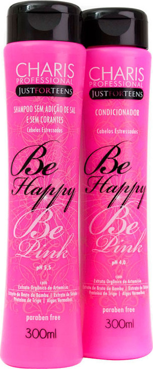 Charis Just for Teens Be Happy Be Pink Duo Kit (2 Produtos)