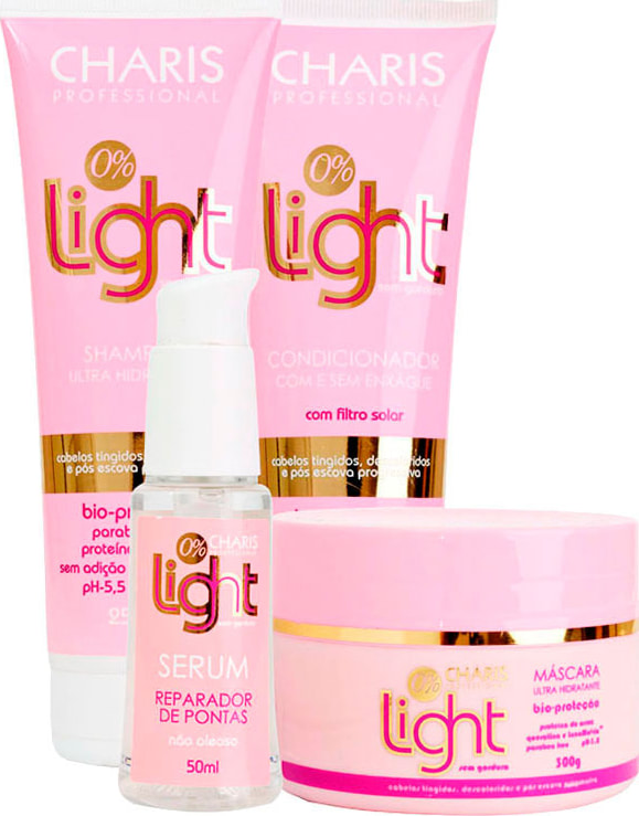 Charis Light Kit Completo (4 Produtos)