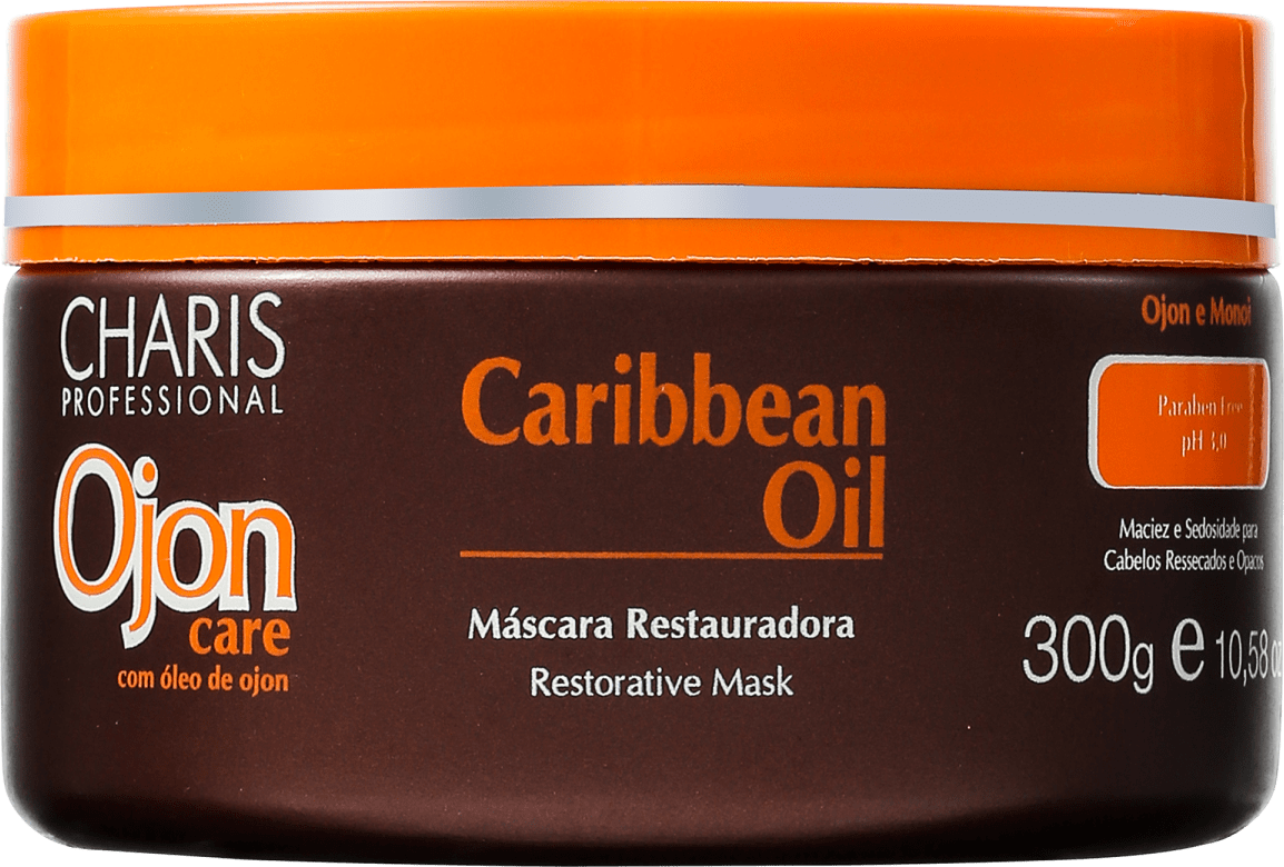 Charis Ojon Care Caribbean Oil Restauradora - Máscara de Tratamento 300g