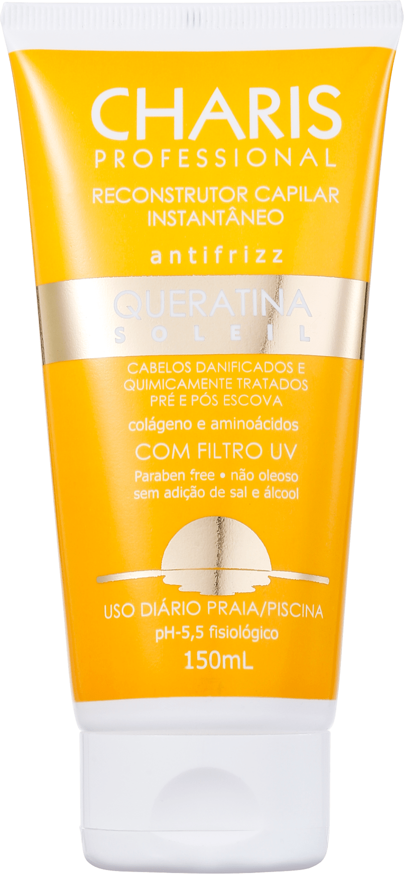 Charis Queratina Soleil Reconstrutor Capilar Instantâneo - Tratamento 150ml