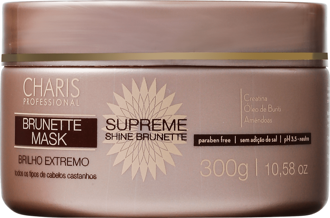 Charis Supreme Shine Brunette Mask - Máscara 300g