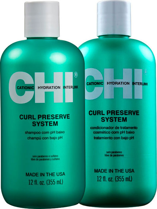 CHI Curl Preserve System Duo Kit (2 Produtos)