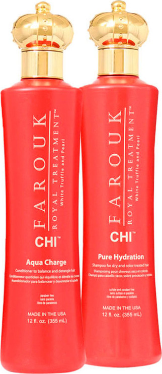 CHI Farouk Royal Treatment Hydration Charge Duo Kit (2 Produtos)