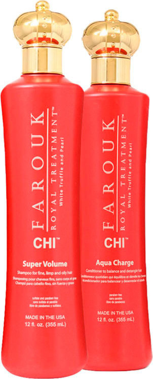 CHI Farouk Royal Treatment Volume Charge Duo Kit (2 Produtos)