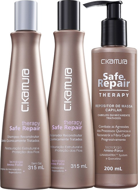 C.Kamura Safe Repair Therapy Trio Kit (3 Produtos)
