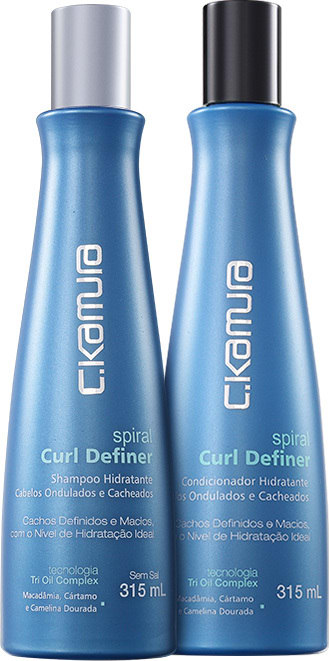 C.Kamura Spiral Curl Definer Duo Kit (2 Produtos)