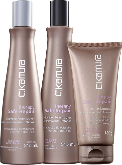 C.Kamura Therapy Safe Repair Amino-Force Trio Kit (3 Produtos)