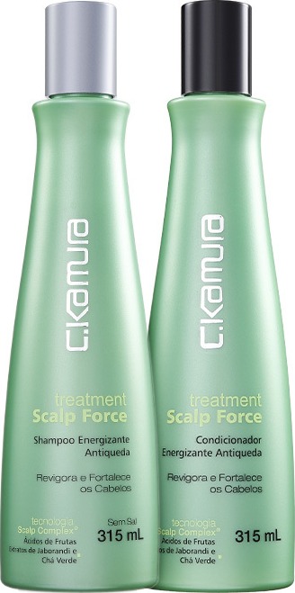C.Kamura Treatment Scalp Force Duo Kit (2 Produtos)
