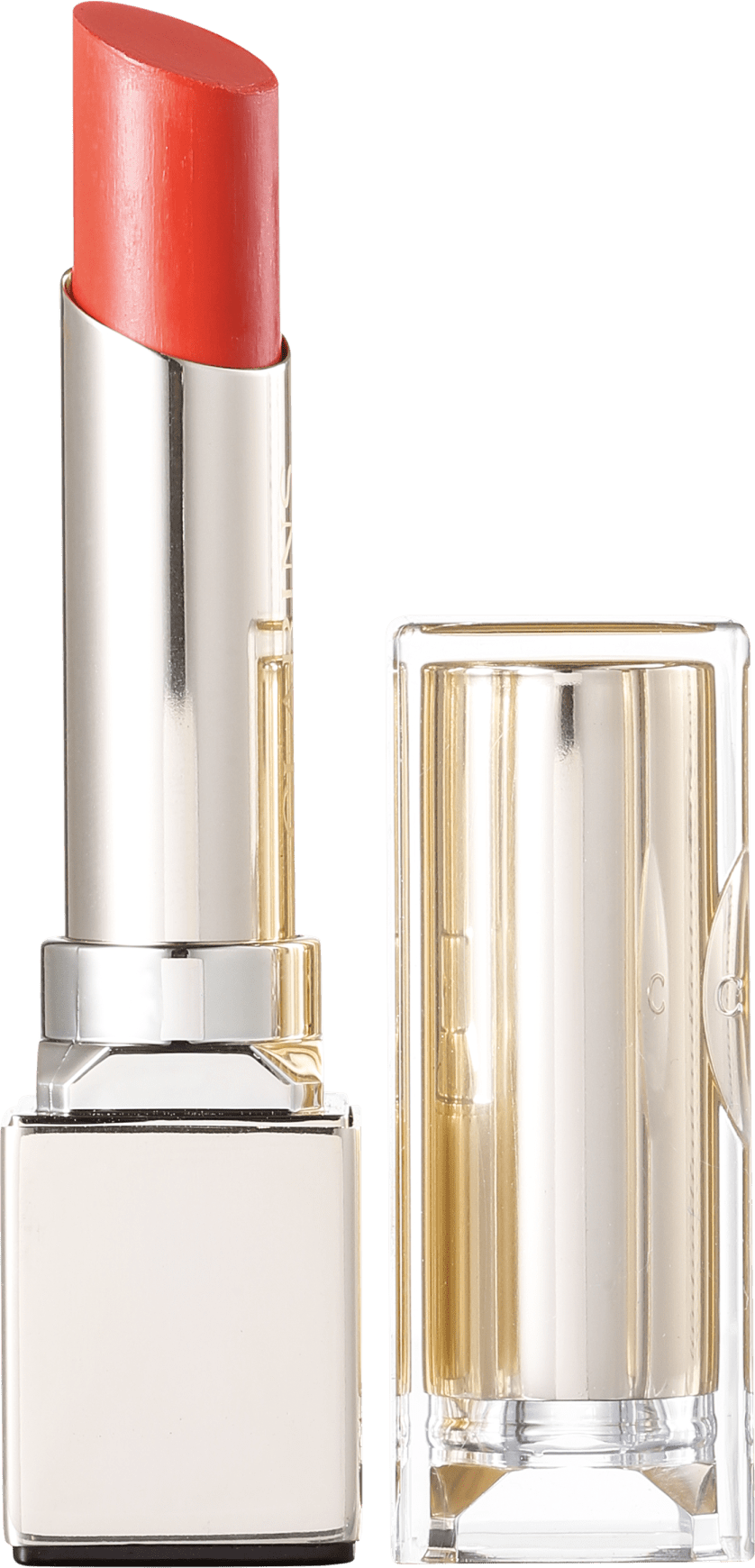 Clarins Rouge Eclat Satin Finish Age-Defying 09 Juicy Clementine - Batom Cremoso 3g