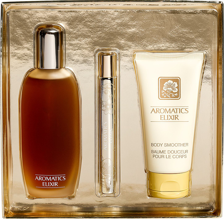 Conjunto Aromatics Elixir Riches Clinique Feminino - Eau de Parfum 100ml + Loção Corporal 75ml + Miniatura 10ml