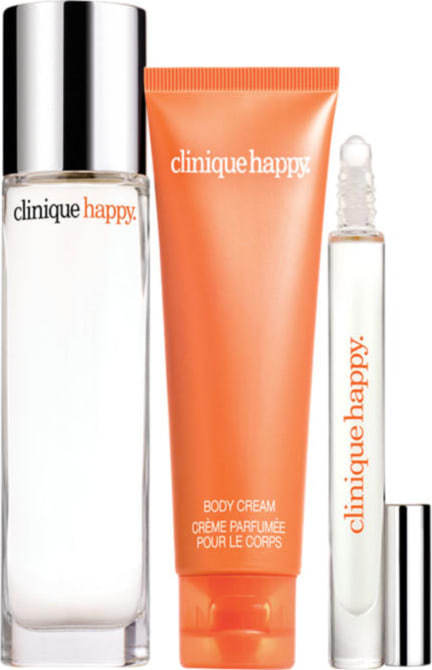 Conjunto Perfectly Happy Clinique Feminino - Eau de Toilette 50ml + Creme Corporal 75ml + Eau de Toilette 6ml