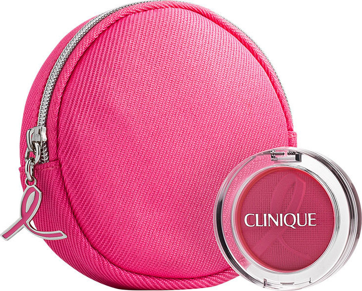 Kit Clinique Pink With A Purpose Cheek Berry Pop - Blush 3,5g + Mini-Estojo