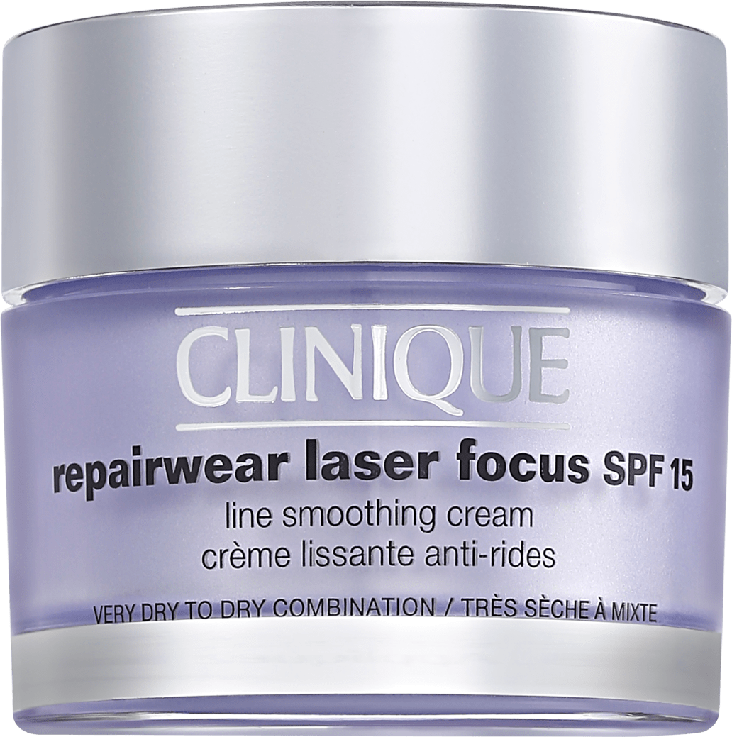 Clinique Repairwear Laser Focus Line Smoothing 1 e 2 FPS 15 - Creme para Rugas e Anti-Idade 50ml