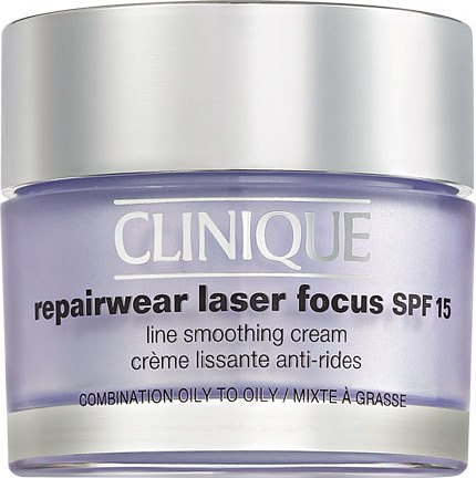 Clinique Repairwear Laser Focus Line Smoothing 3 e 4 FPS 15 - Creme para Rugas e Anti-Idade 50ml