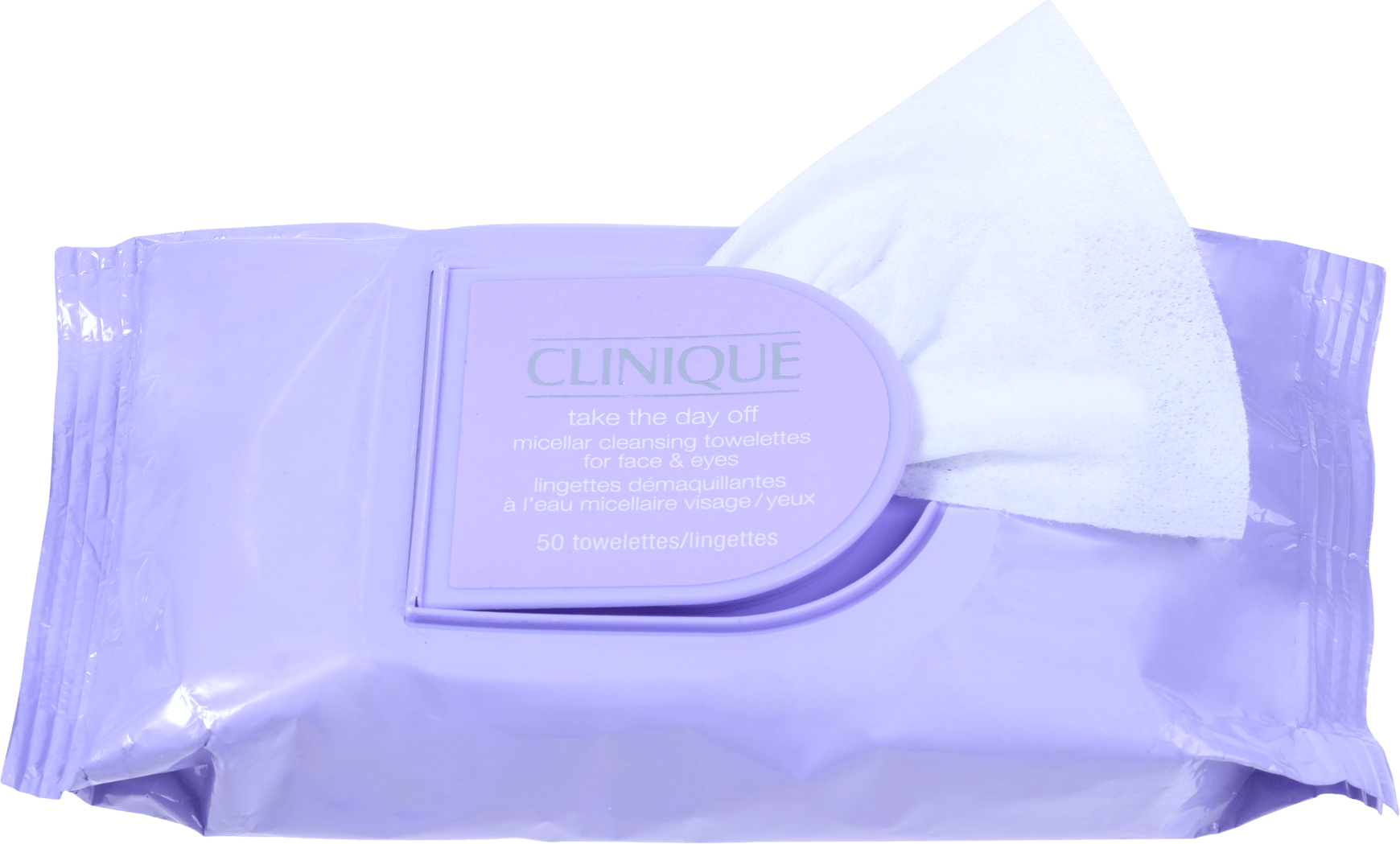 Clinique Take The Day Off - Lenço Demaquilante (50 unidades)
