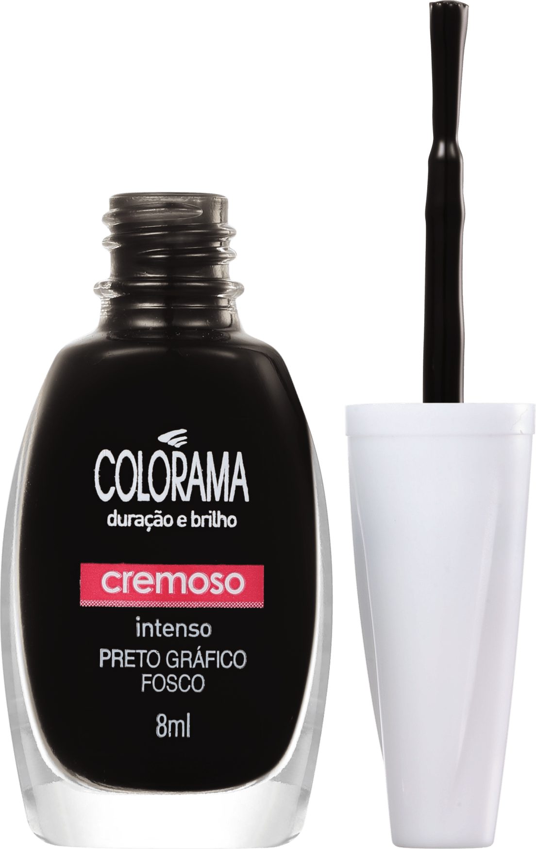 Colorama Forma em Cor Preto Gráfico Fosco - Esmalte 8ml