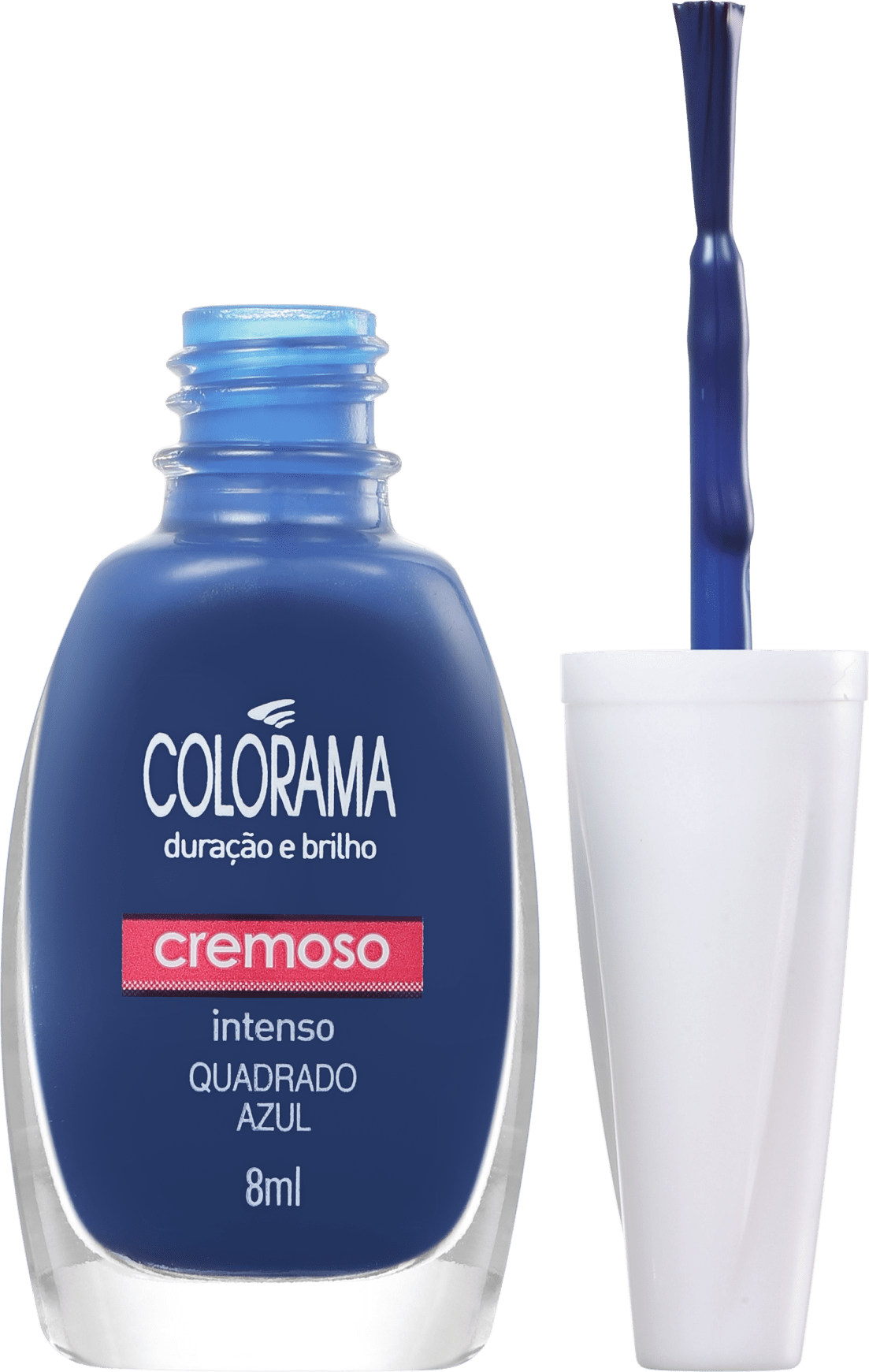Colorama Forma em Cor Quadrado Azul - Esmalte Cremoso 8ml