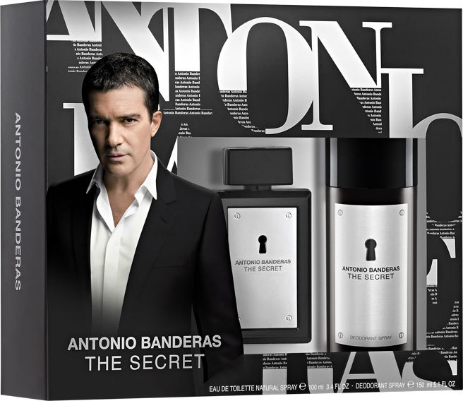 Conjunto The Secret Antonio Banderas Masculino - Eau de Toilette 100ml + Desodorante 150ml