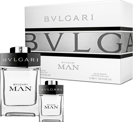Conjunto Bvlgari Man Masculino - Eau de Toilette 100ml + Eau de Toilette 15ml