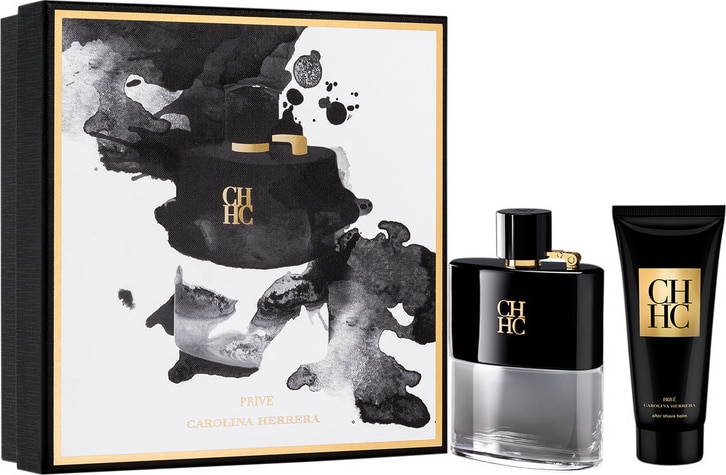Conjunto CH Men Privé Carolina Herrera Masculino - Eau de Toilette 100ml + Pós-barba 100ml