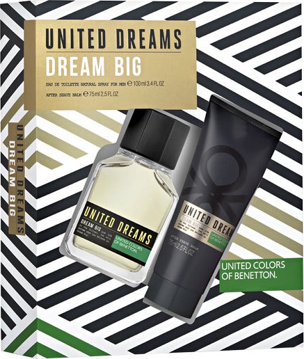 Conjunto Dream Big Man Benetton Masculino - Eau de Toilette 100ml + Pós-Barba 75ml