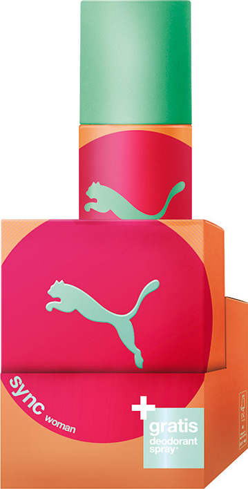 Conjunto Sync Woman Puma Feminino - Eau de Toilette 40ml + Desodorante 150ml
