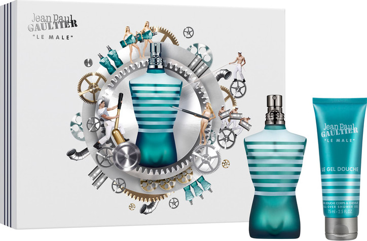 Conjunto Le Male Jean Paul Gaultier Masculino - Eau de Toilette 125ml + Gel de Banho 75ml