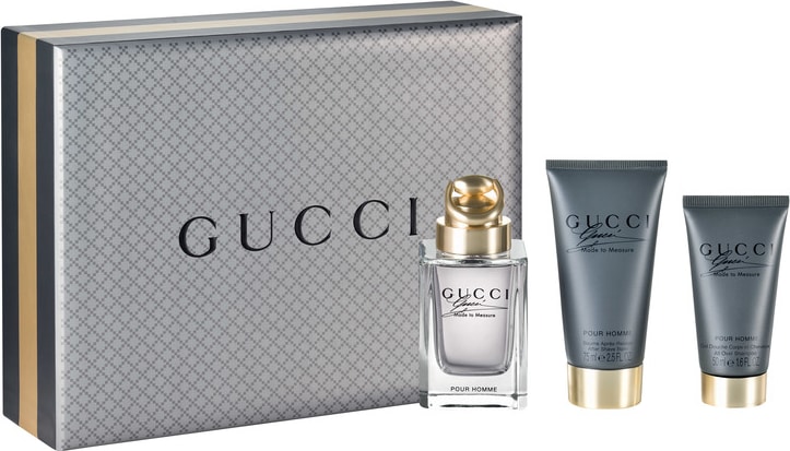 Conjunto Made to Measure Gucci Masculino - Eau de Toilette 90ml + Pós Barba 50ml + Shampoo 75ml