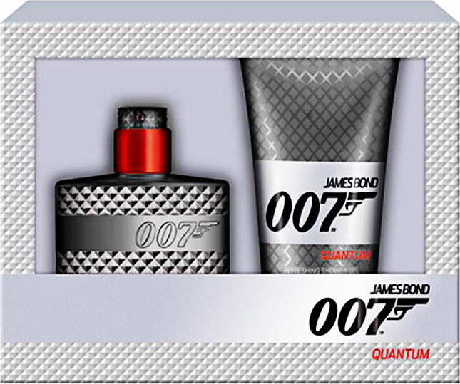 Conjunto Quantum James Bond Masculino - Eau de Toilette 50ml + Gel de Banho 150ml