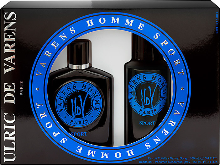 Conjunto Varens Homme Sport Ulric de Varens Masculino - Eau de Toilette 100ml + Desodorante 150ml