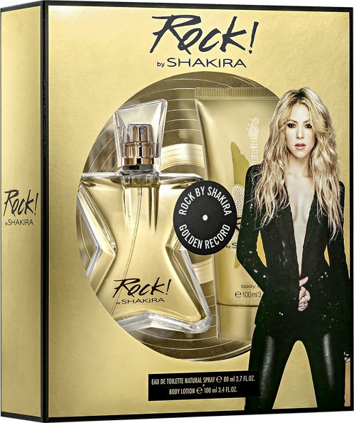 Conjunto Rock! by Shakira Feminino - Eau de Toilette 80ml + Loção Corporal 100ml